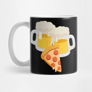 Beer and pizza Mug